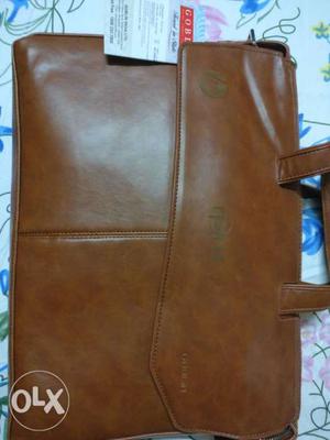 Genuine Leather - Hp Laptop Bag brand New, 100%