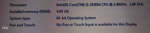 Good condition HP Laptop 620GB Hard Disk urgent