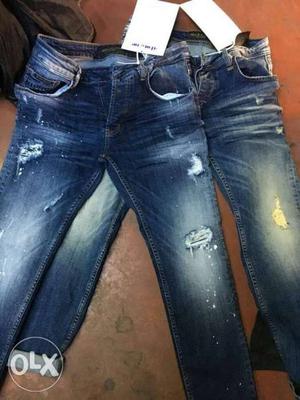Jeans all over pattern