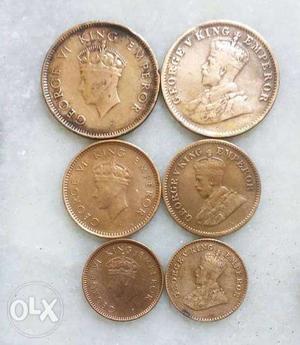 Looking to sell British India copper coins set