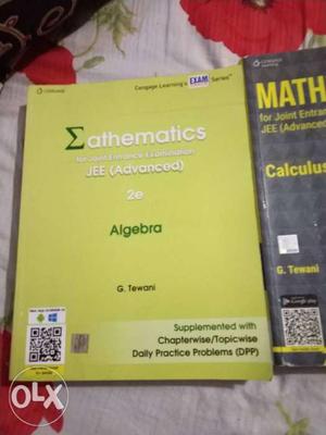 Mathematics JEE Advanced Algebra Book