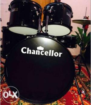 Neatly maintained chancellor drum kit for sale