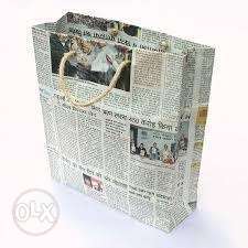 Newspaper bag 10 piece 8 by 8 Inch & 10 by 10 inch