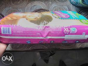 Original pampers.Xl size..MRP  diapers pack..