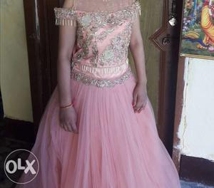 Party wear gown  is rent price of one day