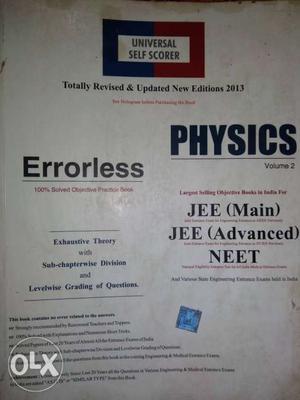 Physics errorless for NEET/JEE