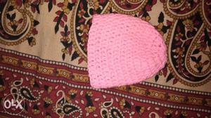 Pink Knit Cap