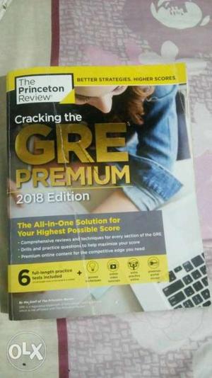 Princeton Review GRE  edition. The book is