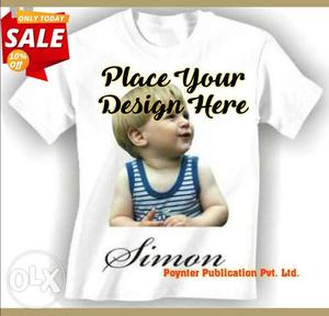 Print own desing on T-SHIRT at only Rs 300 saawan