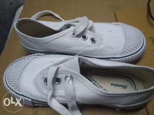 Shoe mini for kids age 3-4 years white bata-school shoe