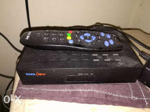 Tata sky settop box With Remote Just 4 month old