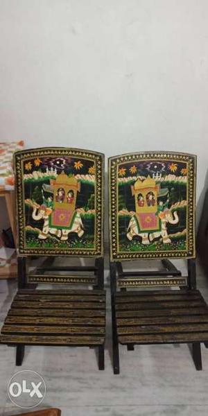 Traditional rajasthani set of chairs