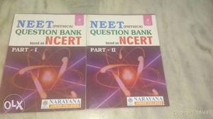Two NEET Question Bank NCERT Books