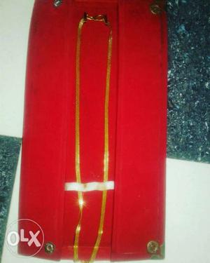 Urgent sell 21grm gold chain
