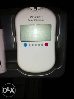White OneTouch Digital Electronic Device