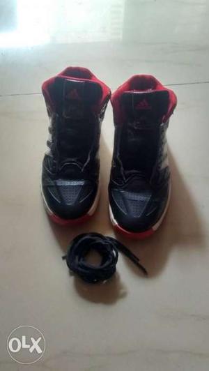 Adidas basketball shoes(size UK 9)