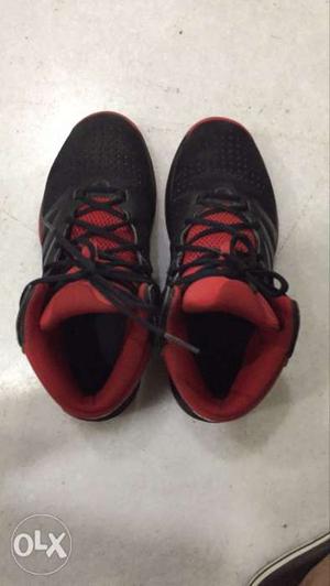 Adidas men black cross em 4 basketball shoes uk9