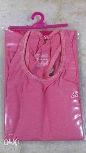 Barbie brand new Red rose slip size 24 pink colour