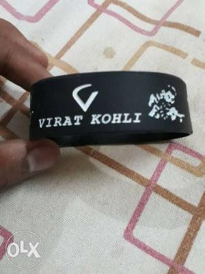 Black And White Virat Kohli Silicone Band