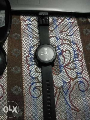 Black Fastrack Watch with warranty