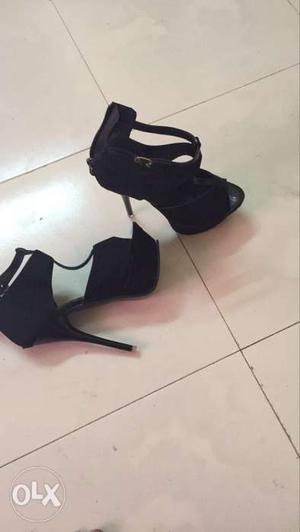 Black malbrone london brand heels
