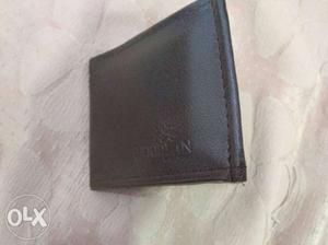 Brand new men's Brown leather wallet purse