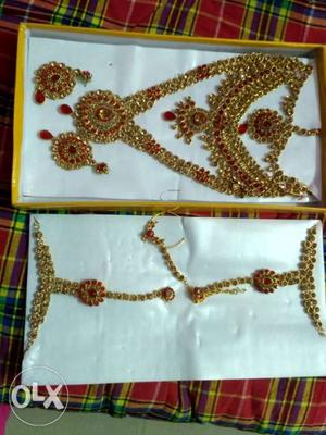 Bridal jewellery for sale (with kalire)