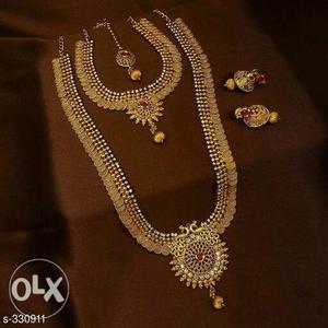 Combo of full set rs. 999/- one gram gold. one