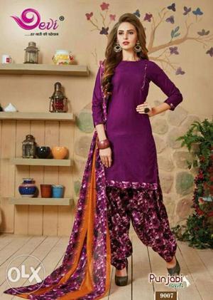 Cotton dress material Cod available in baroda