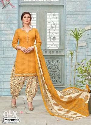 Cotton dress material shipping charges free