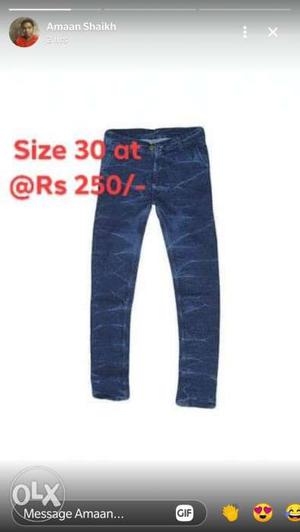 Custom Jeans for Men in all sizes at cheaper rates. Contact
