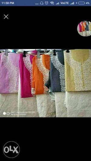Exclusive cotton dress material
