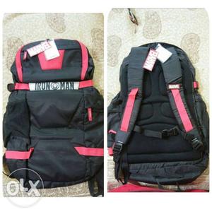 Men Iron Man New Backpack with tag mrp ..unused