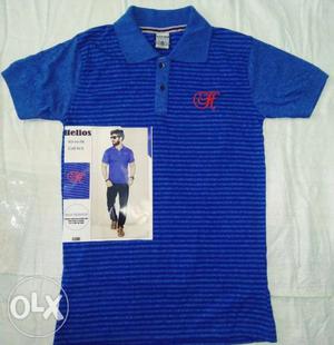 Men's Blue Polo Shirt