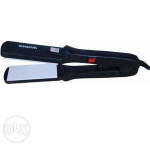 Nova 522 Black And Gray Hair Straightener MRP: Rs. 499/-