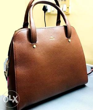 Orignal Aigner bag brown color on best price of