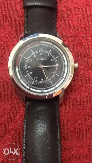 Timex Brand New Genuine Leather Strap Watch for