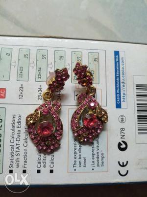 Two pair of earrings..