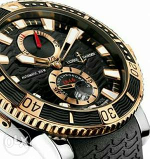 Ulysse nardin marine chronograph men's watch
