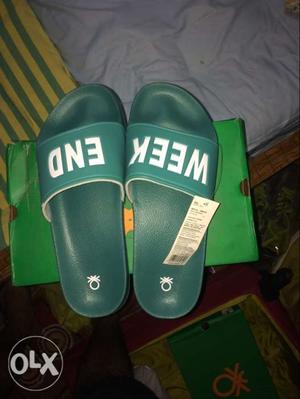 United colours of benetton flip flop, size ) brand new