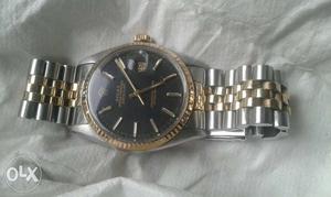 Vintage original rolex watch with gold.only