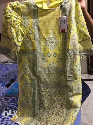 W brand kurta with tag