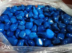 3.5 kg blue pebbles urgent sell interested buyers
