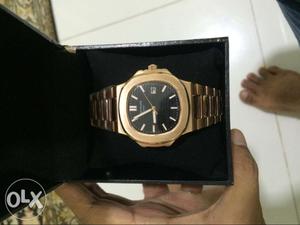A7 quality patek philippe watch.. with box
