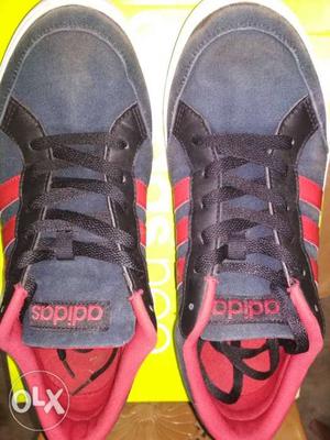 Adidas Neo Casual Shoes Black and Red