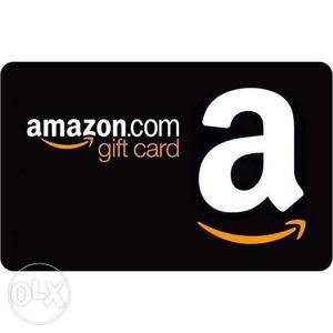Amazon gift card worth 400