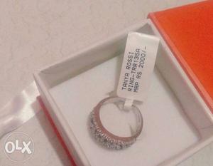 American Diamond Silver new ring