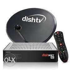 Black DishTV Set-top Box Set