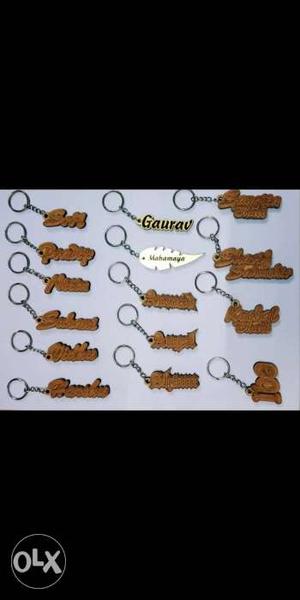 Customize Key Chain With Name