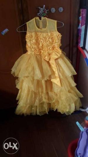 For 4-6 yrs gal beautiful party gown